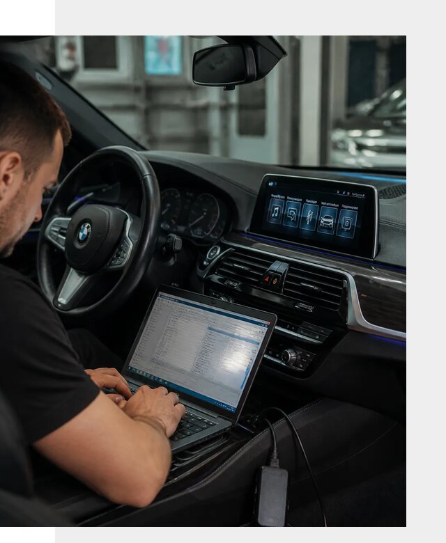 Русификация мультимедиа BMW для авто под ключ в Инте