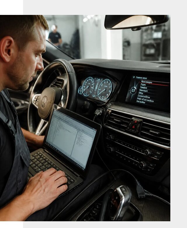 Русификация приборной панели BMW для авто в Инте от компании