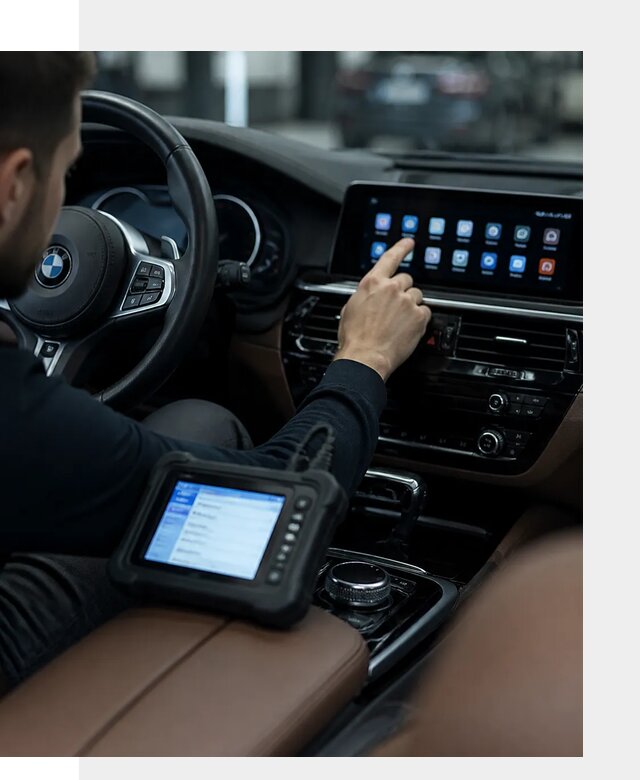 Установка приложений и мультимедиа сервисов BMW в Инте