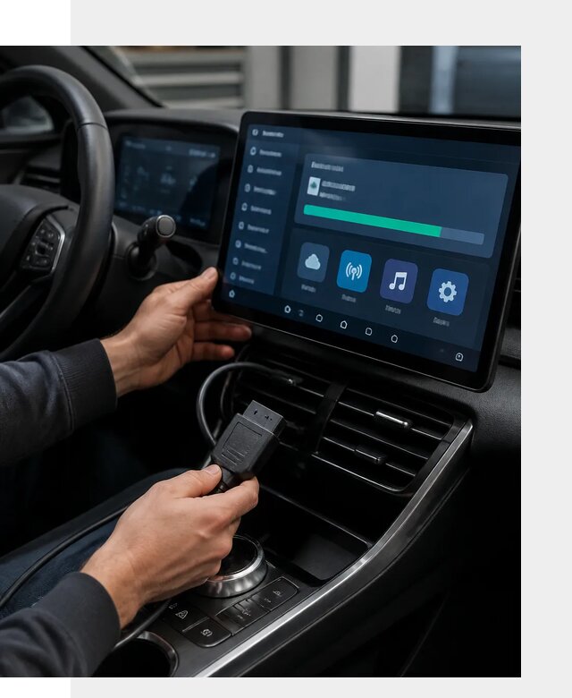 Установка приложений BYD для автомобиля под ключ в Инте