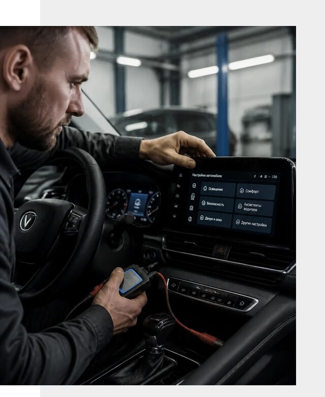 Русификация Changan CS55 и мультимедиа под ключ в Инте