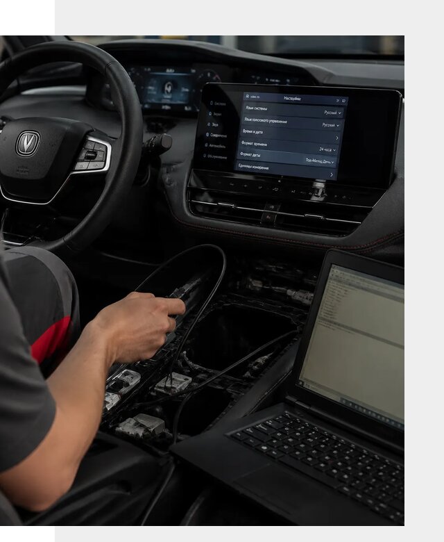 Русификация автомобиля Changan UNI-K под ключ в Инте