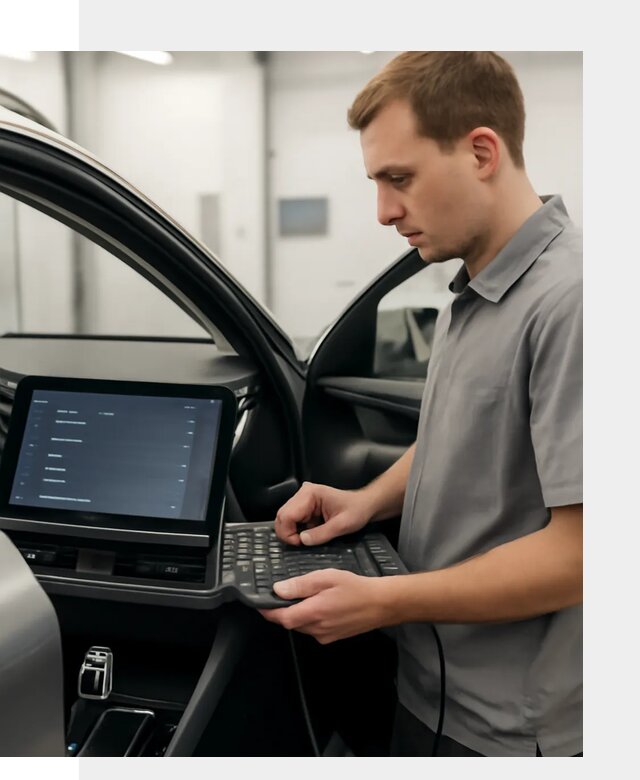 Русификация мультимедиа автомобилей Lynk Co в Инте