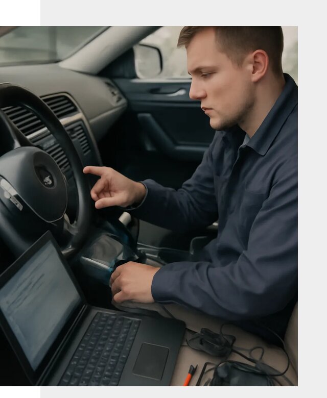 Выездная русификация автомобиля с выездом в Инте