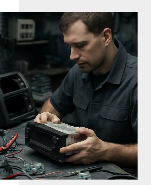 Ремонт автомобильных магнитол с гарантией в Инте