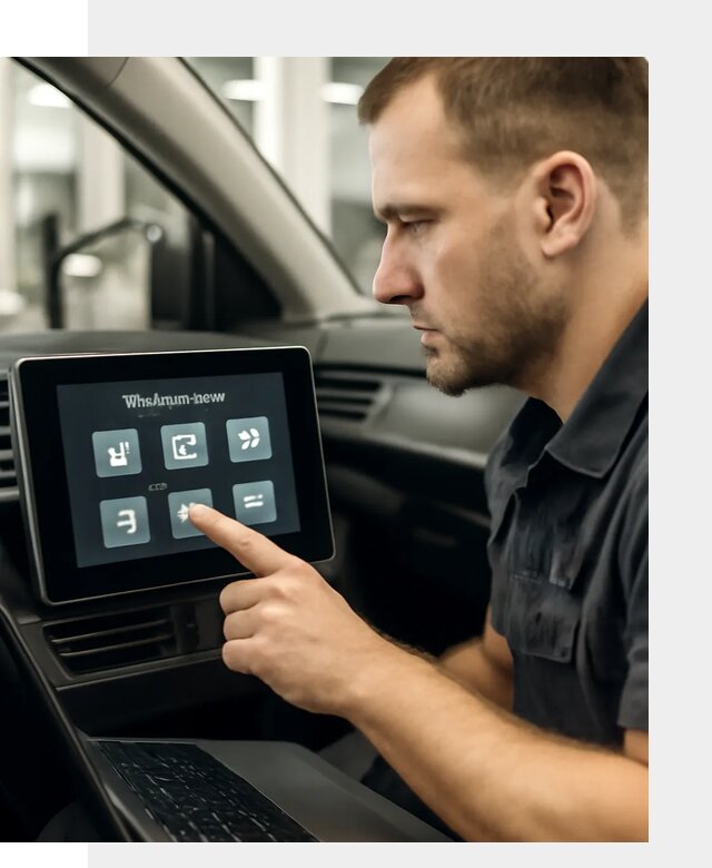 Установка приложений в автомобиль под ключ в Инте