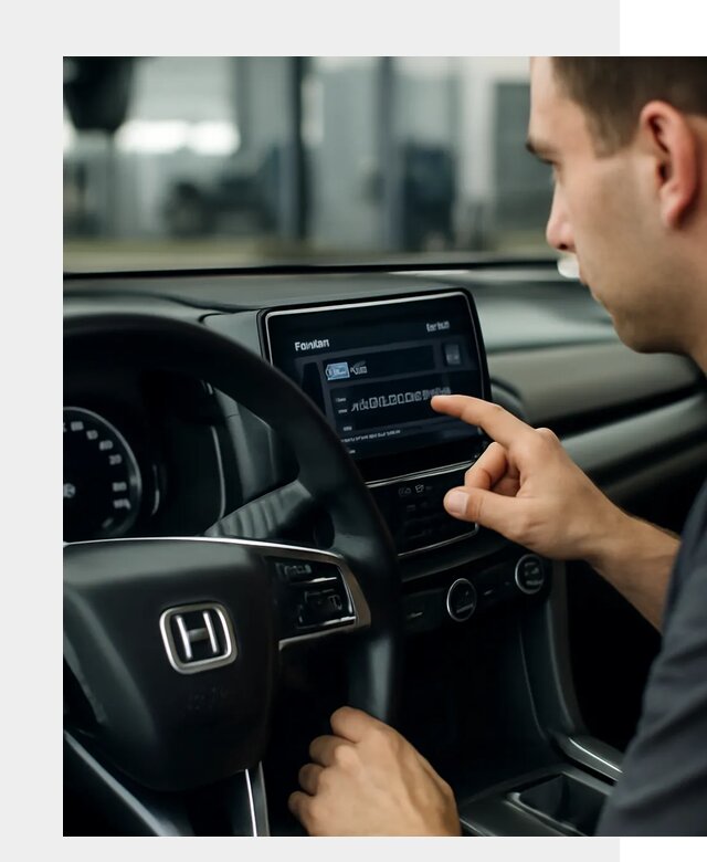 Русификация панели приборов Honda в Инте по цене 5071 ФастМобиль-Инт