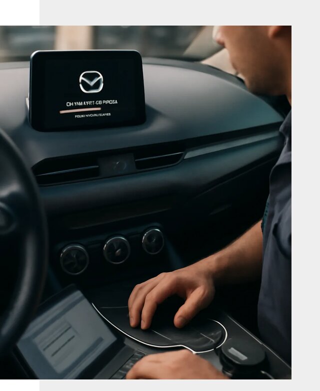 Установка приложений Mazda на мультимедийную систему в Инте
